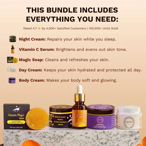 Maha Pigmentation and Glow Bundle Kit