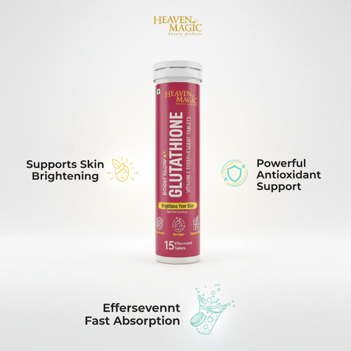 Heaven Magic Glutathione Effervescent Tablets – Vitamin C Skin Brightening Boost