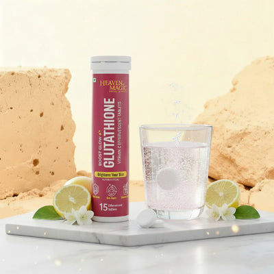 Heaven Magic Glutathione Effervescent Tablets – Vitamin C Skin Brightening Boost
