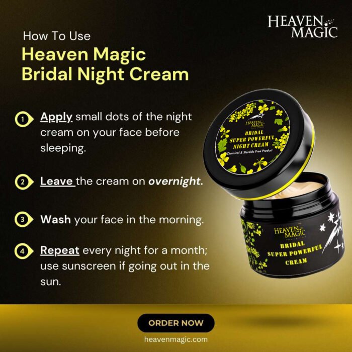 Heaven Magic Bridal Super Powerful Cream for Face (40gm) - Image 2